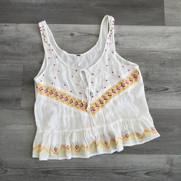 Free People Boho Cambrey Tank - Picture 2 of 8